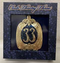 Club 33 Mosaic Pin