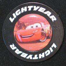 Pixar Cars - Lightning McQueen in Lightyear Tire
