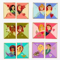 Couples Love Letters Complete 6-Pin Set