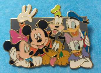Mickey and Friends Group Portrait