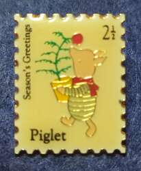 2 1/2 Stamp with Piglet