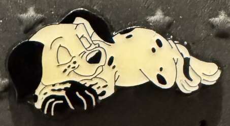 Sleeping Dalmatian Puppy