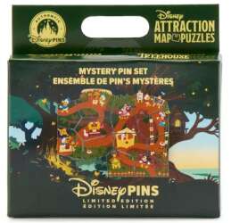Attraction Mystery Map Puzzles: Adventureland Treehouse (DLR)