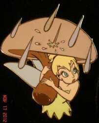 117226 - Tinker Bell Under Mushroom - Disney Auctions alternate image