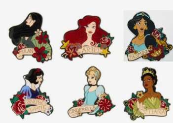 Princess Tattoo Complete 6-Pin Set