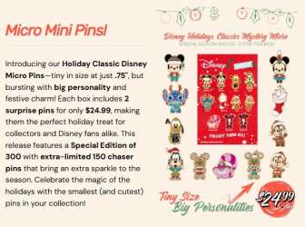 Holiday Classics Mystery Micro Complete 11-pin Set