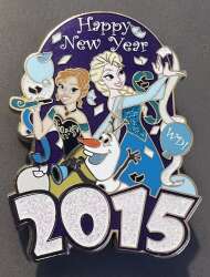 WDI - Happy New Year 2015 with Anna, Elsa and Olaf