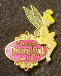 'Featured Artist Collection - Tinker Bell on Disneyland Logo - DLR'