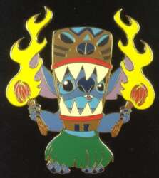Stitch Tiki Fire Dance