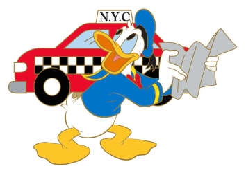 Donald with taxi