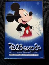 117431 - D23 Expo Event Poster Through the Years Mystery Pack - D23 Expo 2017 - Disney Fan Club alternate image