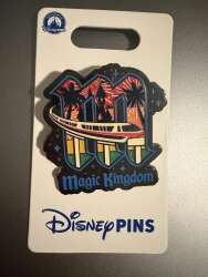 Magic Kingdom "M" with Monorail