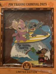117518 - Pin Trading Carnival 2025 - Stitch Jumbo Slider - Hong Kong Disneyland alternate image
