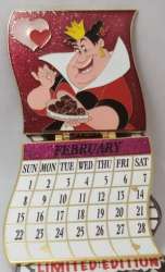 15102 - Villains Calendar - Queen of Hearts - Disney Studio Store Hollywood / Soda Fountain alternate image