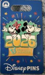 115423 - 2026 Disney Vacation Club Member - Mickey and Minnie Mouse - Disney Vacation Club alternate image