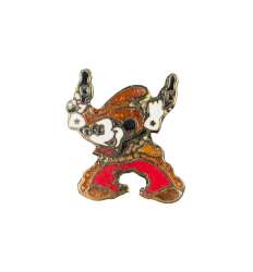 Two-Gun Mickey Cowboy Tiny Pin