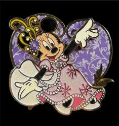 Fancy Dress Minnie with Purple Heart