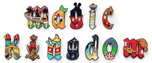 117631 - Magic Kingdom Letters Mystery Collection - Full Set alternate image