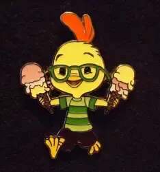 11166 - (PTD) Pin Trader's Delight Series - Chicken Little - Disney Studio Store Hollywood / Soda Fountain alternate image