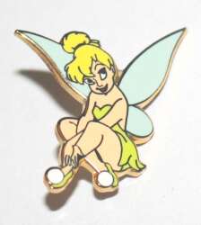 Tinker Bell Sitting with Legs Crossed