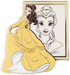 117707 - PINK A LA Mode (PALM) - Disney Princess Royal Illustrations Mystery - Belle (Yellow Dress) - Chaser - Disney Licensed