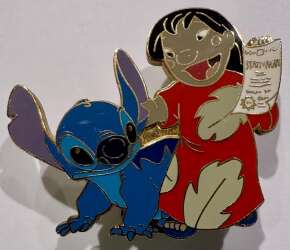 'Lilo &amp; Stitch - Stitch Adoption Certificate - Snow Globe - DSUS'