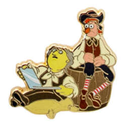 Dr. Bunsen Honeydew as Dr. Livesey and Beaker