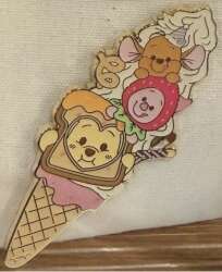 Pooh, Piglet and Roo Ice Cream Cone
