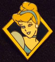 17546 - Cast Lanyard Series IV - Classic Character Diamonds - Cinderella - Disneyland Resort alternate image