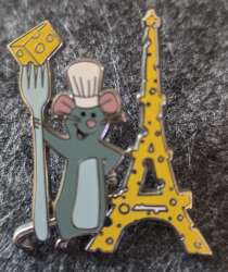 Chef Remy - Cheese Eiffel Tower - Remy's Ratatouille Adventure