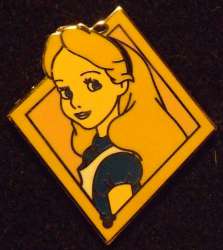 17547 - Cast Lanyard Series IV - Classic Character Diamonds - Alice - Disneyland Resort alternate image