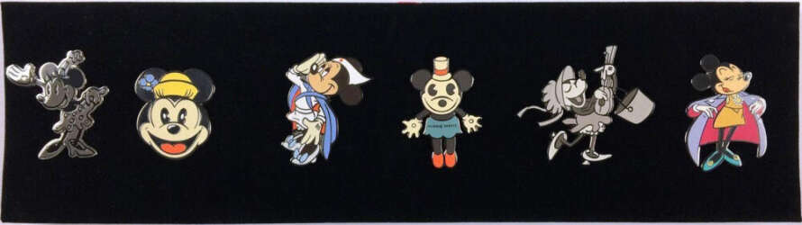 History of Minnie Pin Set