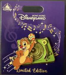 117926 - Disney Vinyl Record Player Series - Dale - Hong Kong Disneyland alternate image