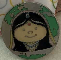 It’s a small world - Indian girl