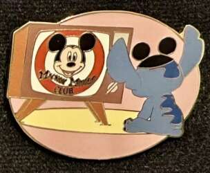 Stitch Watching TV - Mickey Mouse Club