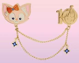 'Shanghai Disney Resort 10th Anniversary - LinaBell Pin Starter Lanyard Set - SDR'