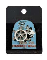 118038 - Mickey & Pals - 100 Years of Magic - Steamboat Willie (blue variant) - Disney Licensed alternate image
