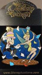 Tinker Bell and Jiminy celebrate New Year