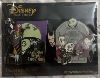 Nightmare Before Christmas pin set - Senshukai