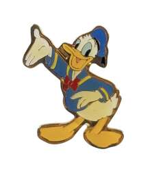Donald Duck with Arm Up and Hand Out