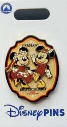 Mickey & Minnie Germany Pavilion Epcot Pin