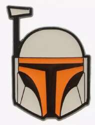 Orange & Grey Helmet