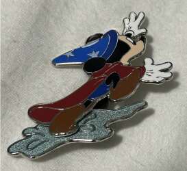 Sorcerer's Apprentice Mickey Running Through Water