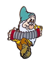 Bashful Playing Accordion