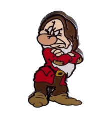 Grumpy Standing with Arms Crossed