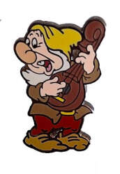 Sneezy Standing, Playing the Mandolin