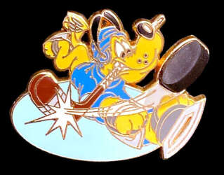 Pluto with Free-D Hockey Puck