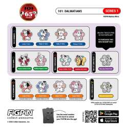 118287 - FiGPiN - 101 Dalmatians Mystery Minis - Rolly, Lucky & Patch Group (Y1094) - FiGPiN alternate image