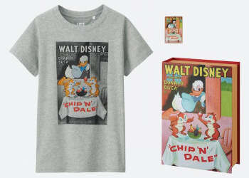 'UniQlo Posters - Chip 'n' Dale - DLIC'