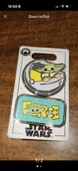 118310 - Star Wars: The Mandalorian - Grogu - The Force and Grogu in Pod 2 pin set alternate image